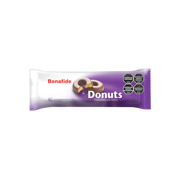 Bonafide - Donuts de Chocolate Negro 78g