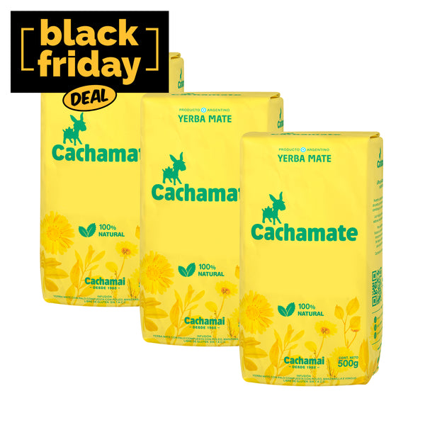 BLACK FRIDAY Cachamate Mezcla de Hierbas 500g 3PK