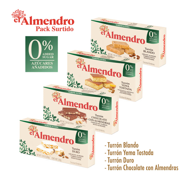 El Almendro - Pack Surtido 0% Azucares Añadidos