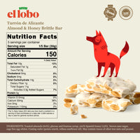 El Lobo Turron de Alicante 150g (5.2oz)