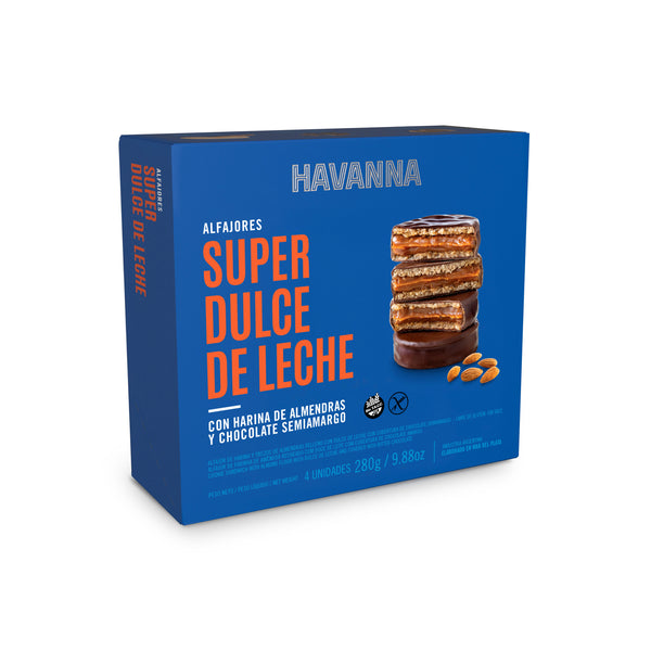 Havanna Alfajores Super Dulce de Leche 4u