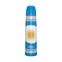 Lumilagro - Termo Acero Inoxidable Luminox Bandera Argentina 1L (33.81 Oz)