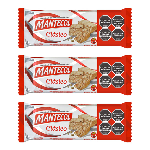 Mantecol Clasico 253g (3-Pack)
