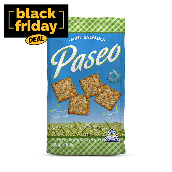 Paseo Galletitas Mini Salvado 300g