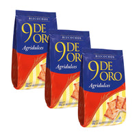 9 De Oro Bizcochitos Agridulces 200g (3 Pack)