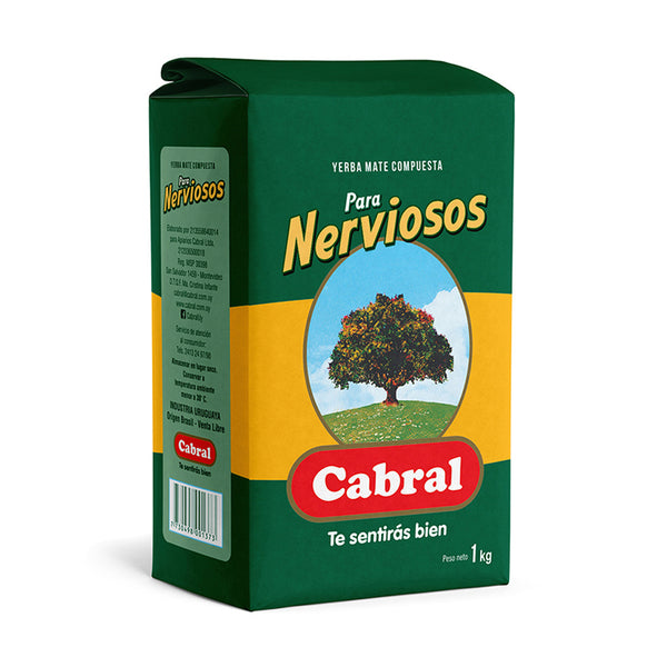 Cabral Nerviosos Yerba Mate 1kg