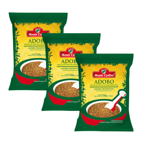 Monte Cudine - Adobo 50g - 3Pack