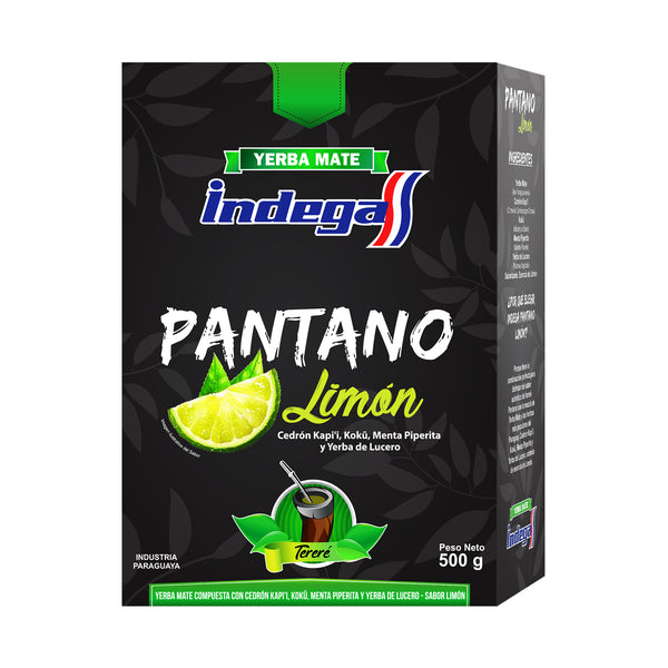 Indega Yerba Mate - Pantano Limón 500g