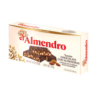 El Almendro Turron Chocolate con Almendras